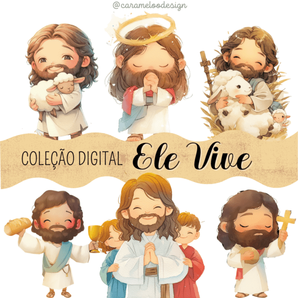 Coleção - Ele Vive (Páscoa Cristã)