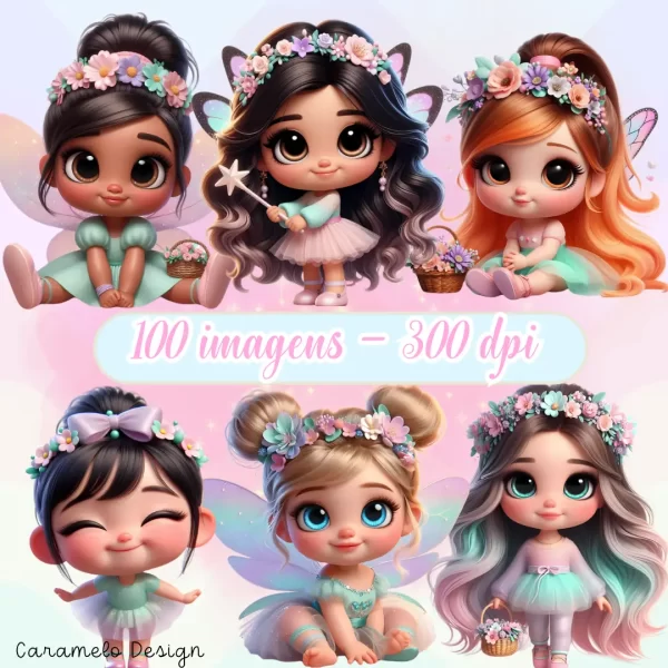Kit Digital - Eu Acredito em Fadas - Imagem 2