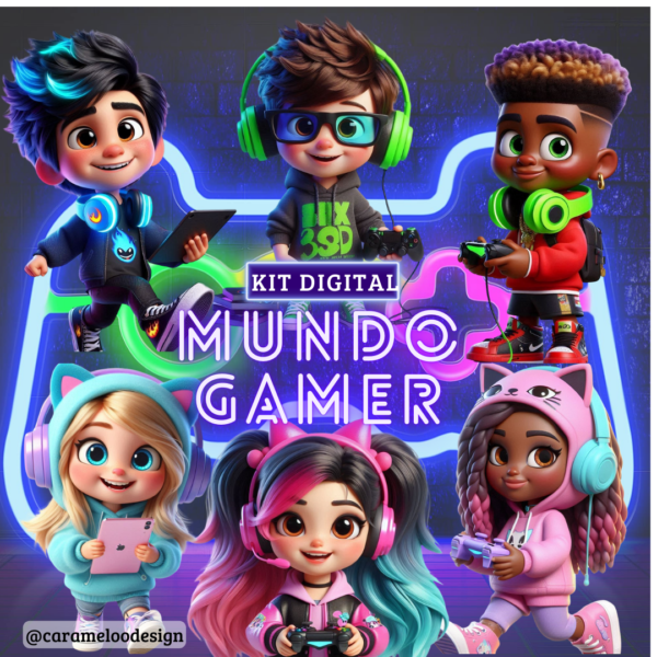 Kit Digital Mundo Gamer