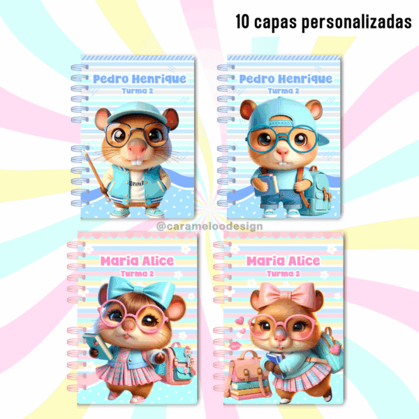 Kit Digital Capivaras Cute - Image 2