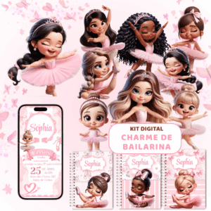 Kit Digital - Charme de Bailarina