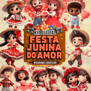 Kit Digital - Festa Junina do Amor