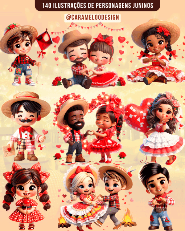 Kit Digital - Festa Junina do Amor - Imagem 2