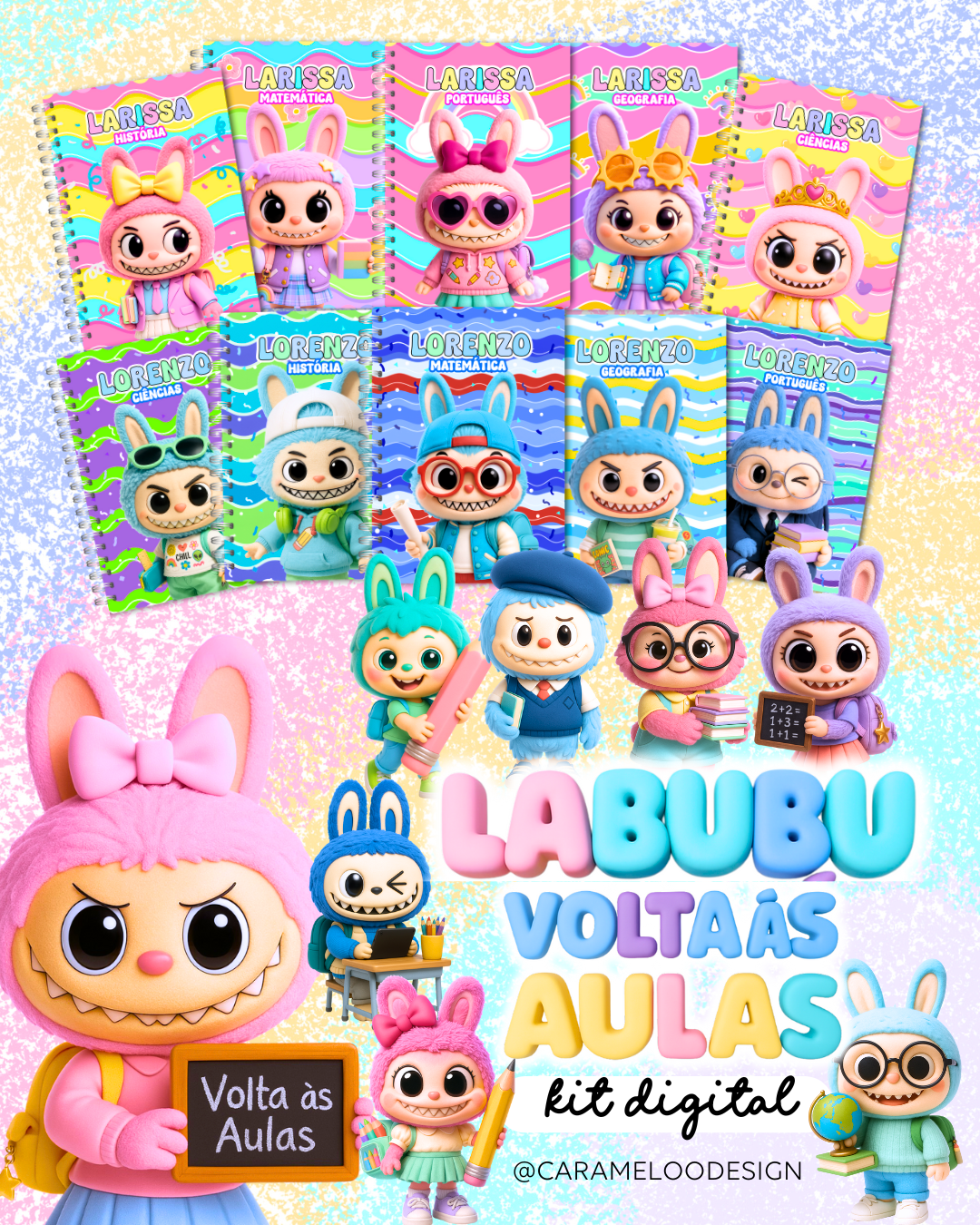 KIT DIGITAL LABUBU - VOLTA ÀS AULAS