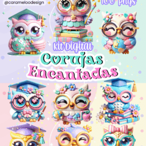 Kit Digital - Corujas Encantadas